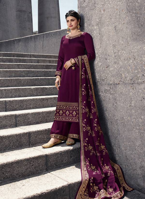 New Georgette and Rangoli Silk Wedding Wear Plazzo Suit Collection With Heavy Embroiderd Work Dupatta